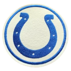 Indianapolis Colts Round Horseshoe Logo Patch