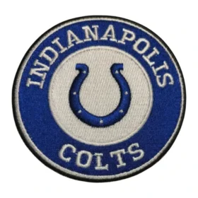 Indianapolis Colts Round Horseshoe Secondary Logo Patch