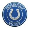 Indianapolis Colts Round Horseshoe Logo Patch