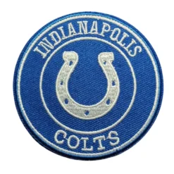 Indianapolis Colts Round Horseshoe Logo Patch