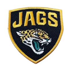 Jacksonville Jaguars Jags Shield Logo Embroidered Patch