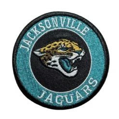 Jacksonville Jaguars Round Team Logo Patch