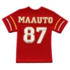 Kansas City Chiefs 87 Maauto Jersey Patch 2 Kansas City Chiefs 87 Maauto Jersey Patch