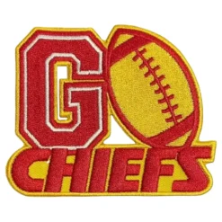 Kansas City Chiefs Go Chiefs Embroidered Patch