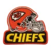 Kansas City Chiefs Helmet CHIEFS Logo Patch 3 Kansas City Chiefs Helmet CHIEFS Logo Patch
