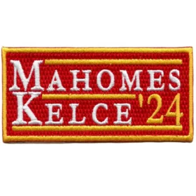 Kansas City Chiefs Mahomes Kelce 2024 Patch