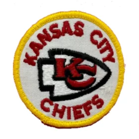 Kansas City Chiefs Retro Round Logo Patch