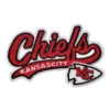 Kansas City Chiefs Script Arrowhead Logo Patch