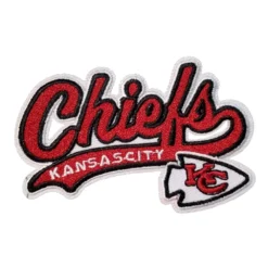 Kansas City Chiefs Script Arrowhead Logo Patch