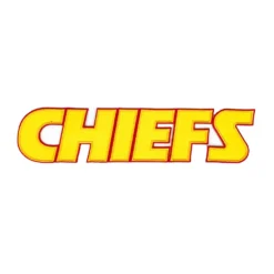 Kansas City Chiefs Yellow Wordmark Logo Patch