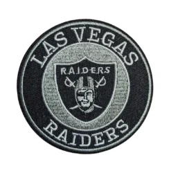 Las Vegas Raiders Round Team Logo Patch