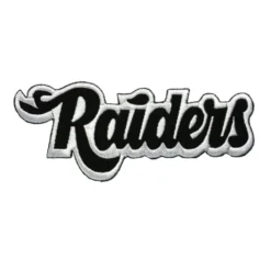 Las Vegas Raiders Script Logo Embroidered Patch