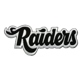 Las Vegas Raiders Script Logo Patch