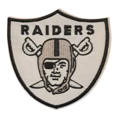 Las Vegas Raiders Shield Logo Embroidered Patch