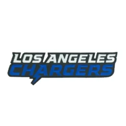 Los Angeles Chargers Blue Wordmark Logo Embroidered Patch