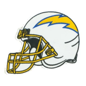 Los Angeles Chargers Football Helmet Patch