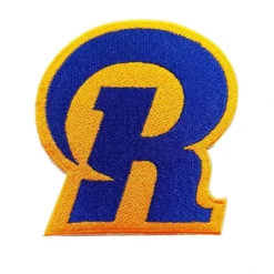 Los Angeles Rams Monogram 'R' Horn Embroidered Patch