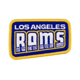 Los Angeles Rams Retro Rectangular Block Patch