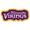Minnesota Vikings Script Wordmark Logo Patch 2 Minnesota Vikings Script Wordmark Logo Patch
