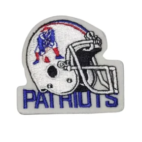 New England Patriots Retro Throwback Helmet Patch