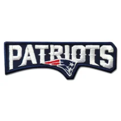 New England Patriots Script Logo Patch
