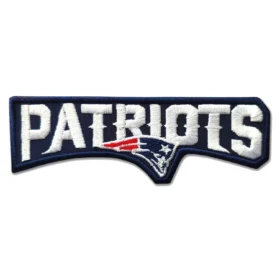 New England Patriots Script Logo Patch
