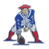 New England Patriots 1972-1988 Logo Patch 2 New England Patriots Vintage Logo Patch