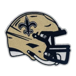 New Orleans Saints Football Helmet Embroidered Patch