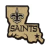 New Orleans Saints Louisiana State Embroidered Patch