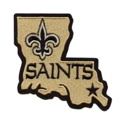New Orleans Saints Louisiana State Embroidered Patch