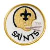 New Orleans Saints Retro Round Helmet Patch 2 New Orleans Saints Retro Round Helmet EmbroideredPatch