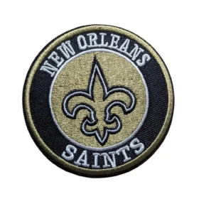 New Orleans Saints Team Round Logo Patch