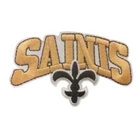 New Orleans Saints Script Fleur-de-Lis Logo Patch