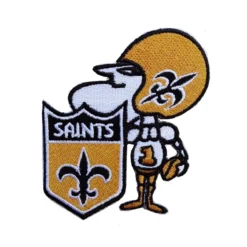 New Orleans Saints Vintage Mascot Shield Patch