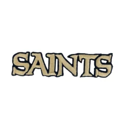 New Orleans Saints Wordmark Logo Embroidered Patch