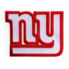 New York Giants Red Border NY Logo Embroidered Patch