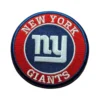 New York Giants Team Round Logo Patch 3 New York Giants Round Logo Patch