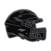 Philadelphia Eagles Black Stealth Helmet Embroidered Patch