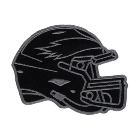 Philadelphia Eagles Black Stealth Helmet Patch