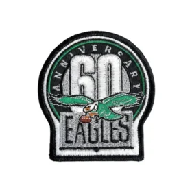 Philadelphia Eagles 60th Anniversary Logo Patch