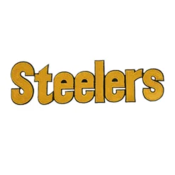 Pittsburgh Steelers Gold Text Logo Patch