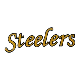 Pittsburgh Steelers Script Wordmark Logo Patch