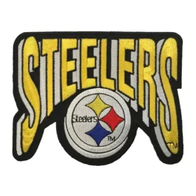 Pittsburgh Steelers Team Name Logo Patch