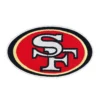 San Francisco 49ers 2009 SF Logo Patch 3 San Francisco 49ers Logo Patch