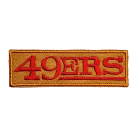 San Francisco 49ers Banner Wordmark Logo Patch