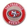 San Francisco 49ers Team Round Logo Patch