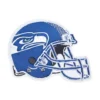 Seattle Seahawks Blue Football Helmet Patch 2 Seattle Seahawks Blue Helmet Patch
