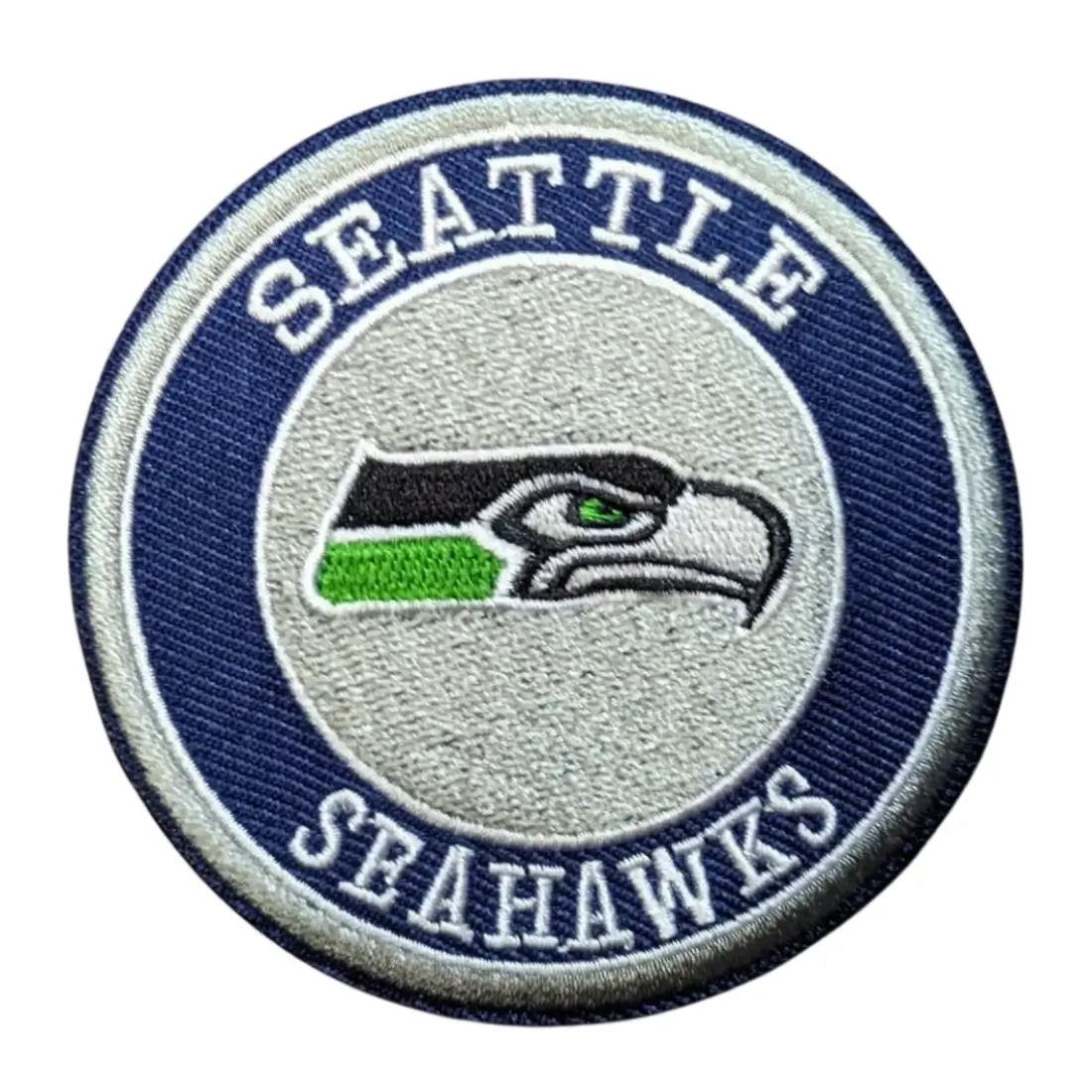 Seattle Seahawks Round Logo Patch 1 Seattle Seahawks Round Logo Patch